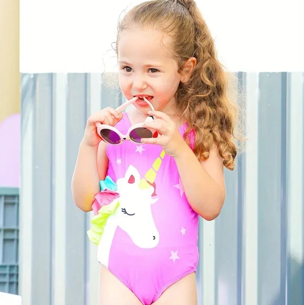 PATPAT Swimwear One-Piece Swimsuit Unicorn